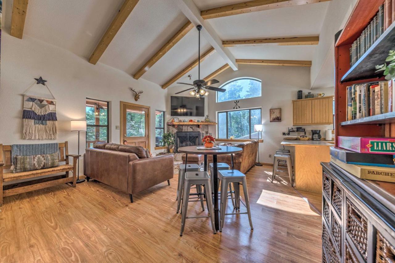 Charming Coppertop Cloudcroft Cabin 3 Mi To Ski Exterior foto